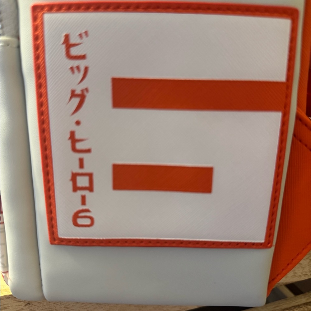 Loungefly White Backpack with Big Hero 6 Design - Picture 4 of 5